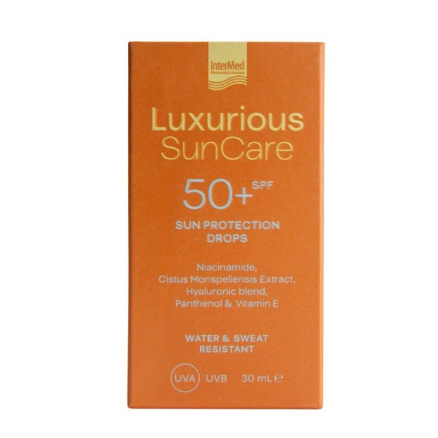 InterMed Luxurious SunCare Sun Protection Drops SPF50+ 30ml