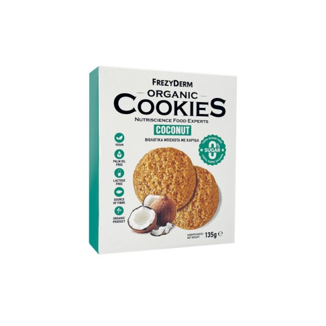 Frezyderm Organic Cookies Coconut 135g
