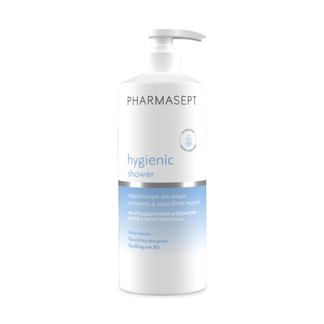 Pharmasept Hygienic Shower Αφρόλουτρο με Ήπια Αντισηπτική Δράση 500ml