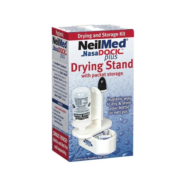 NeilMed Sinus Rinse Nasa Dock Plus Drying Stand with Packet Storage 1τμχ