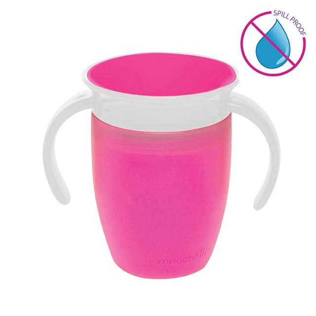 Munchkin Miracle 360° Trainer Cup Pink 6m+  207ml