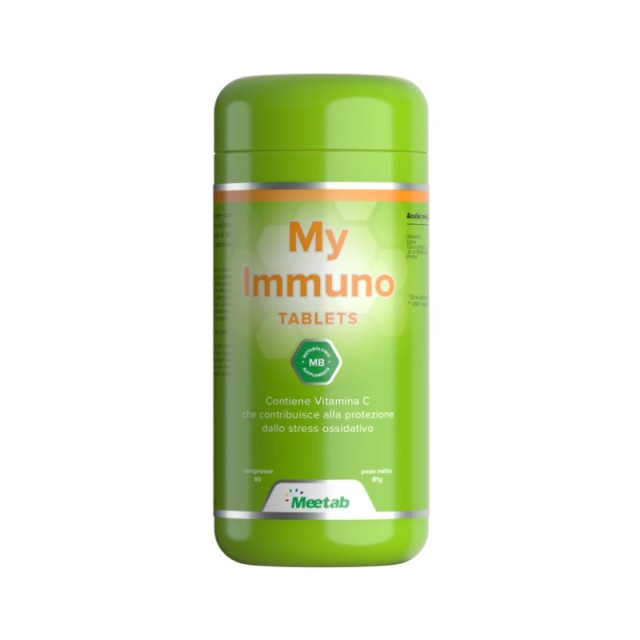 Meetab My Immuno Συμπλήρωμα Διατροφής με Αντιοξειδωτική Δράση 60 Δισκία
