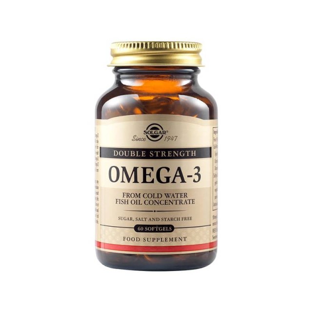 Solgar Omega 3 Double Strength, 60softgels
