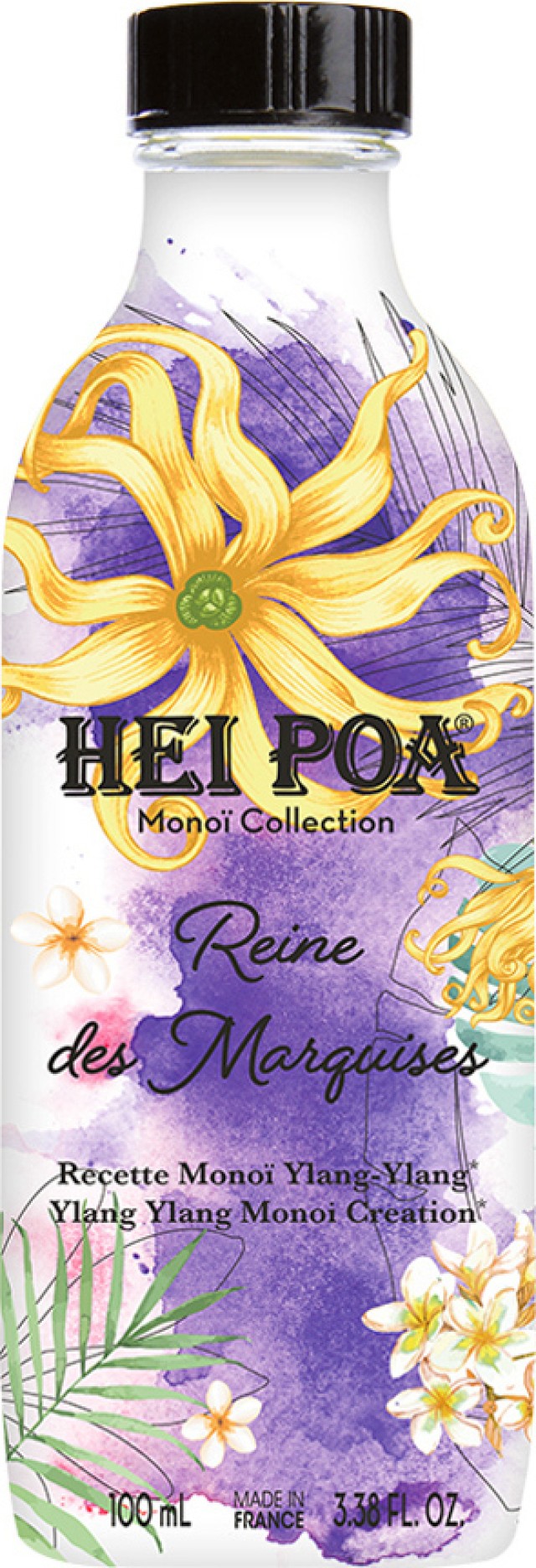 Hei Poa Monoi Oil Reine Des Marquises Ενυδατικό Λάδι Σώματος - Μαλλιών, 100ml