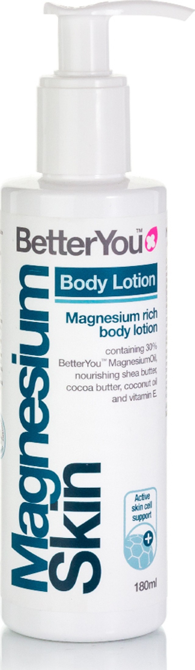 BetterYou Magnesium Body Lotion, Λοσιόν Σώματος Πλούσια σε Μαγνήσιο 180ml