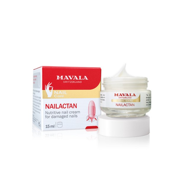 Mavala Nailactan Cream Θρεπτική Κρέμα για Ταλαιπωρημένα Νύχια, 15ml