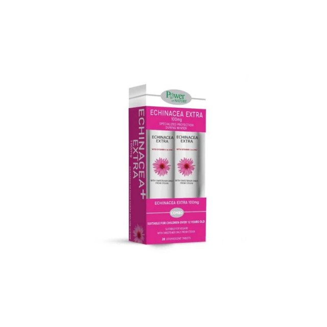 Power of Nature Promo Pack 2x Echinacea Extra 100mg 20 αναβράζουσες ταμπλέτες