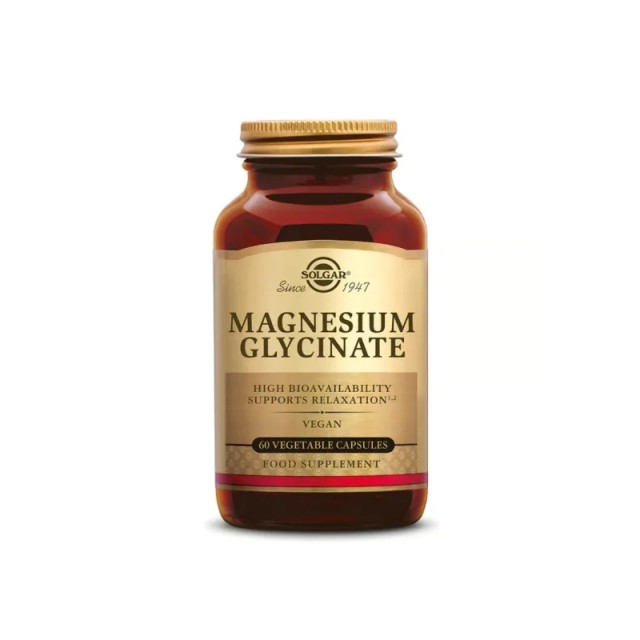 Solgar Magnesium Glycinate, 60caps