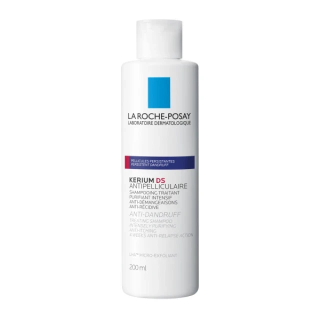 La Roche-Posay Kerium DS Anti-Dandruff Σαμπουάν Εντατικής Μικροαπολέπισης κατά της Πιτυρίδας 200ml
