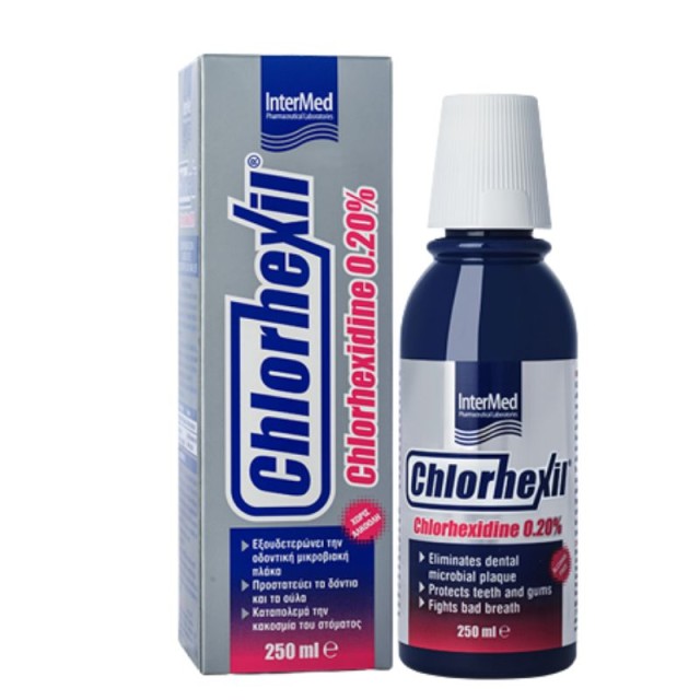 InterMed Chlorhexil 0.20% Mouthwash Στοματικό διάλυμα Χλωρεξιδίνης 250ml