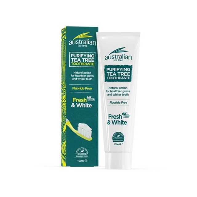 Optima Australian Organic Tea Tree Fresh & White Toothpaste, 100 ml