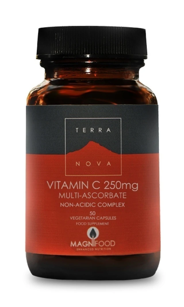TERRANOVA Vitamin C 250mg Complex 50caps