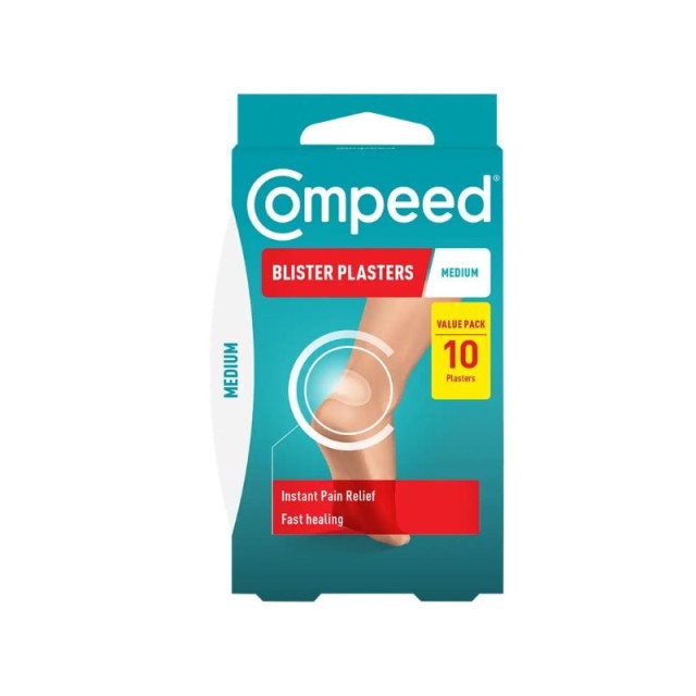 Compeed Blisters Plasters Μεσαία Επιθέματα για Φουσκάλες 10 Τεμάχια