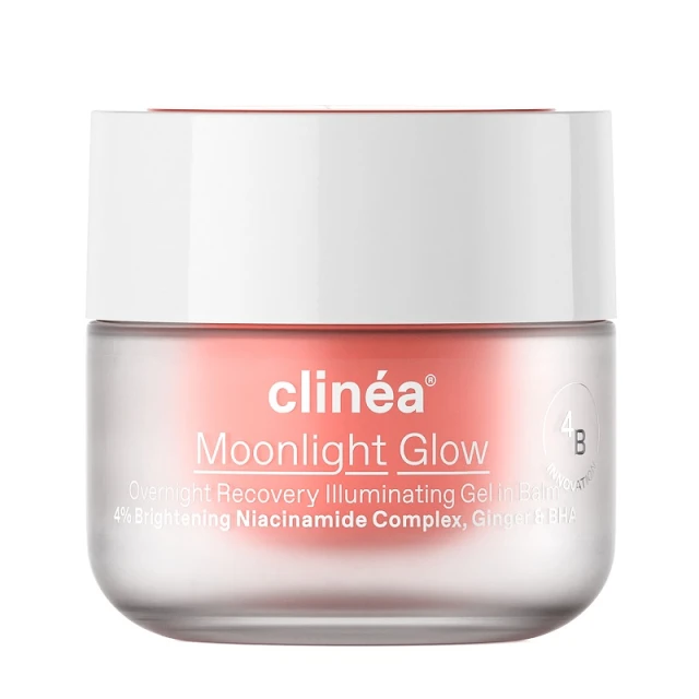Clinéa Moonlight Glow Gel Κρέμα Νύχτας Λάμψης και Αναζωογόνησης 50ml
