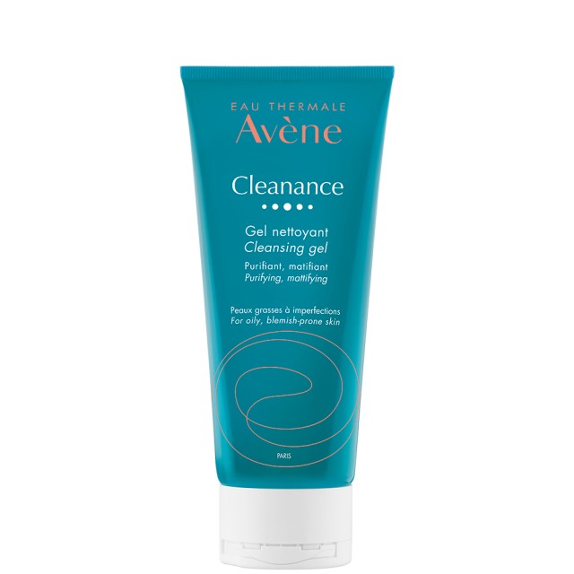 Avene Cleanance Gel Nettoyant, Τζελ Προσώπου & Σώματος για Λιπαρές Επιδερμίδες με Ατέλειες 200ml