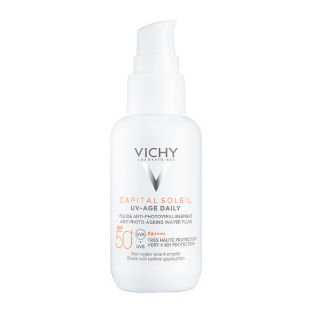 Vichy Capital Soleil UV-AGE Daily SPF50+  Αντηλιακό Προσώπου κατά της Φωτογήρανσης 40ml