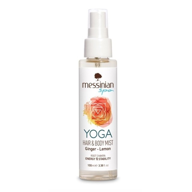 Messinian Spa Yoga Hair & Body Mist Ginger-Lemon 100ml
