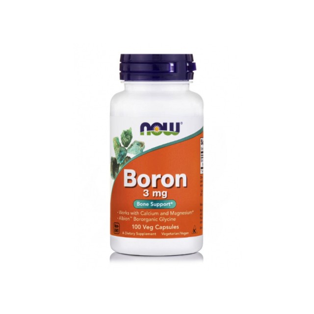 Now Foods Boron 3mg  100veg  caps
